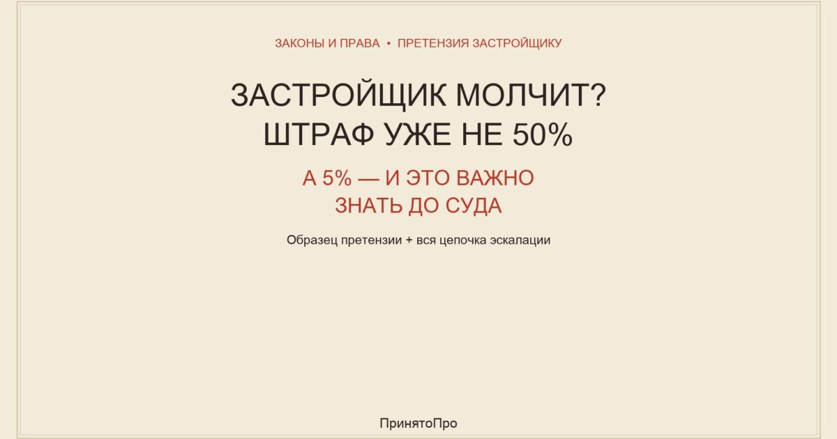 Застройщик не устраняет дефекты: претензия и что делать